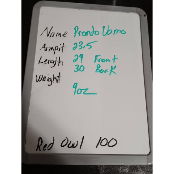 Pronto Oumo Shirt Men's 17 Button Front Red Long Sleeve - Picture 8 of 8